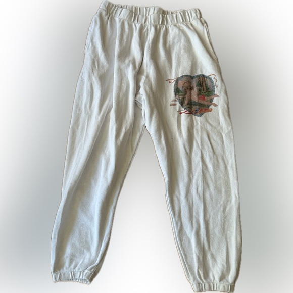 Boys Lie Straight Flush Jogger Sweatpant Women’s XL Logo Front And Back - Picture 2 of 9